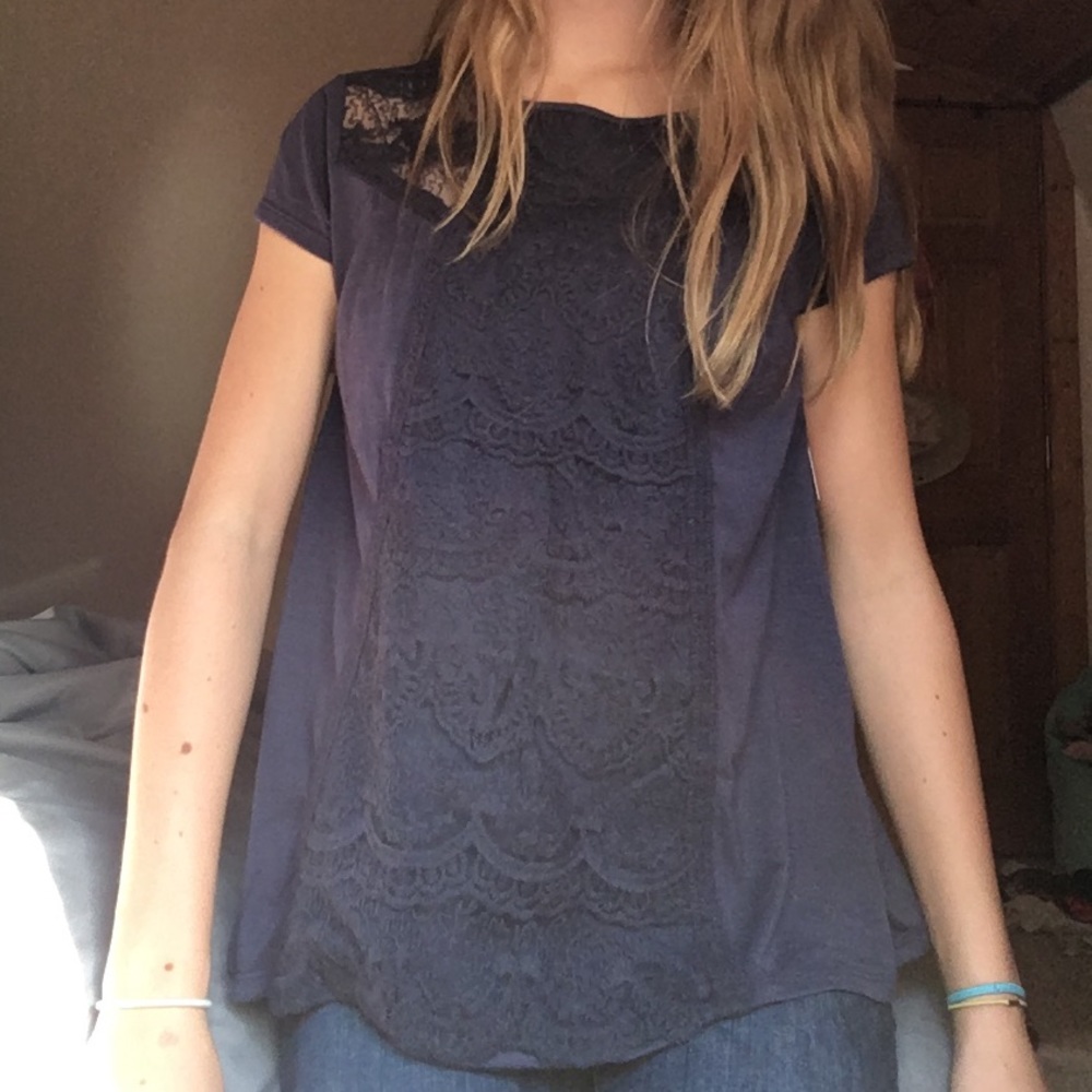Rewind Navy Blouse! NWT